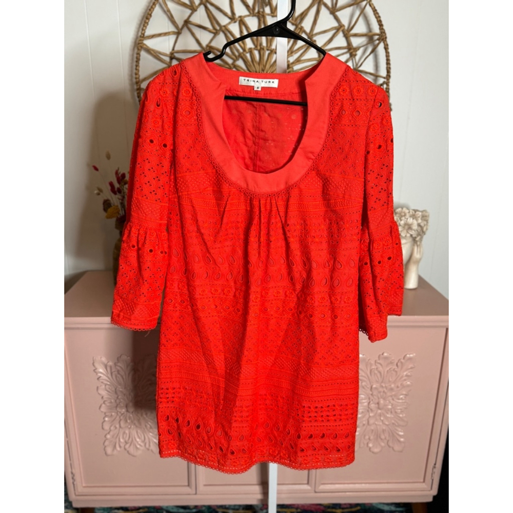Women's Trina Turk‎ Dress, Size 4, Red
